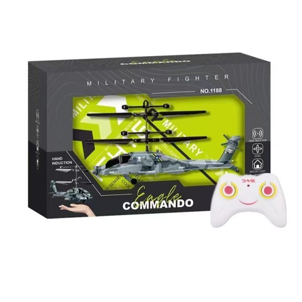 Induction Aircraft Model Helicopter Remote Control Aircraft Sensing Aircraft Suspension Gun Remote Control Helicopter