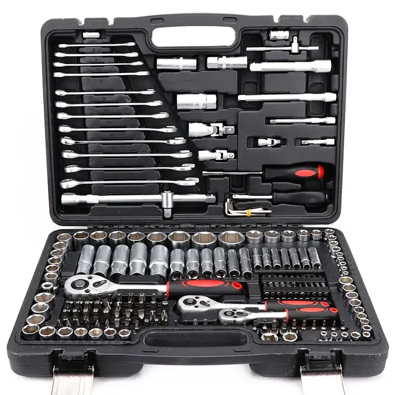 216PCS ratchet combination Socket Household tool kit Wrench Set Hand Tool sets Socket Set