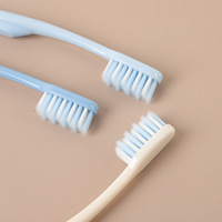 Brosse à dents pour adulte, poils moyennement durs, type poils de montagne, emballage individuel, pour le nettoyage buccal