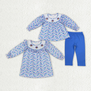 Conjunto de pantalones y pelele de manga larga con volantes y bordado de Acción de Gracias a rayas para bebés y niñas, ropa de otoño de boutique - Product Image 6