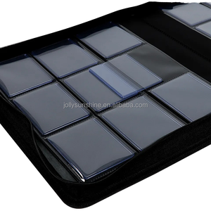 Torson Toploader 9 Bộ độc đáo 9 túi 252 thẻ PU da kinh doanh chất kết dính Album ảnh cao cấp TOP loader thẻ chất kết dính - Product Image 4