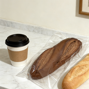 21cm Long French Bread Simulation Food Model Cracks Two Sections Chocolate Original Flavor Display Props Windows Set Plastic - Product Image 5