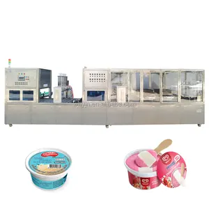 Tự động thạch sữa chua Ice Cream nước trái cây đường mật ong điền đóng nắp niêm phong máy