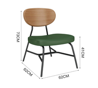 Meubles de restaurant d'hôtel modernes et luxueux, table et chaises en contreplaqué, écologiques, faciles à nettoyer