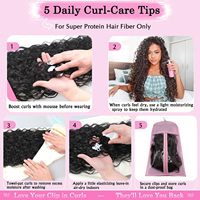Extensions de cheveux à clips Deep Wave 100% cheveux humains brésiliens vierges, cheveux humains naturels noirs, extensions à clips pour femmes