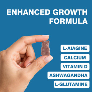 Bonbons de croissance en hauteur de marque personnalisée avec Mulitvitamin Ashwagandha pour enfants dans un supplément quotidien à base de plantes - Product Image 3