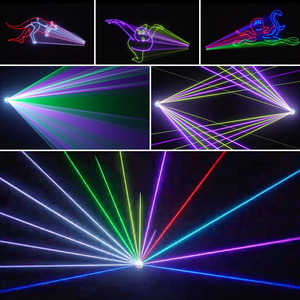 AOPU 5W 10W 15W RGB <span class=keywords><strong>Laser</strong></span> Tête Mobile ILDA 3d Full Color Luces <span class=keywords><strong>Laser</strong></span> Para Dj Animation <span class=keywords><strong>Laser</strong></span> Light pour Dj Night Club - Product Image 4
