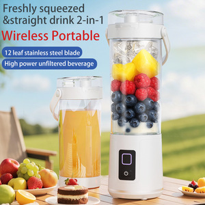 Extracteur de jus 2-en-1 compact et portable, écologique, pour usage domestique, idéal pour les déplacements - Product Image 2
