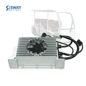 Chargeur de batterie étanche 12v 24v 36v 48v 52v 60v 72v lifepo4 pour chariot de golf chariot élévateur/atv/utv 72V