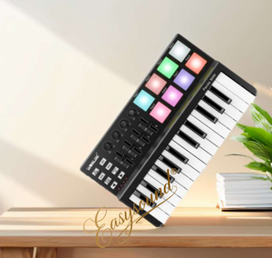 World <span class=keywords><strong>Panda</strong></span> <span class=keywords><strong>Mini</strong></span> 25-Key <span class=keywords><strong>Midi</strong></span> USB Teclado <span class=keywords><strong>Controlador</strong></span> Portátil Digital Music Studio Piano Plástico - Product Image 5