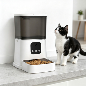 Pet Smart Feeder Automatischer Futterspender Smart Pet Feeders With Cameras Anti-Clog Stable Food Dispensing Structure - Product Image 1