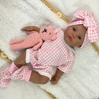 Großhandel Wasserdichte Vollsilikon-Reborn-Babypuppen Waschbare Lebensechte Reborn-Puppe Unterstützt Individuelle Größe und Frisur