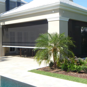 <span class=keywords><strong>Porte</strong></span> <span class=keywords><strong>moustiquaire</strong></span> rétractable automatique à télécommande directe d'usine pour patio, <span class=keywords><strong>garage</strong></span> et piscine - Product Image 1