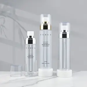 Flacone spray cosmetico di alta qualità flacone spruzzatore di toner per umidità in PET da 120ml 150ml