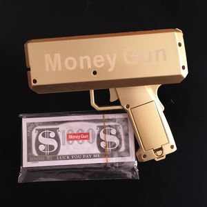 Gold Movie Money Play Dollar Super Gun US Euro Paper Money Favores de fiesta para Año Nuevo Navidad y Año Nuevo chino Movimiento - Product Image 1