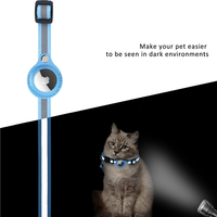 Lynpet Luxury Réglable Réfléchissant GPS Cat Tracker AirTag Anti-Missing Cat Collar avec Breakaway Buckle Bell Discount Offer
