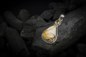 Colgante de Mookaite Brecciado Natural con Engaste de Plata de Ley 925 Hecho a Mano, Joyería de Moda para Mujer, Sin Níquel, Sin Plomo - Product Image 4