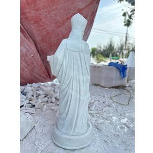 Sculpté à la main Durable Vietnam nouveau haut religieux moderne 100% pierre naturelle couleur statue Saint Patrick Statue avec 1 an de garantie - Product Image 2