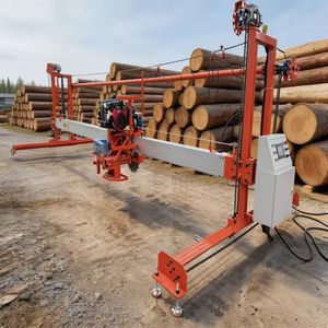 Scierie circulaire portative à haute efficacité avec lame oscillante pour la production de bois - Product Image 2