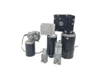 Moteur à engrenages à vis sans fin D63 DC 12V 50 tr/min, couple élevé 10 N.m avec encodeur pour volet roulant automatique