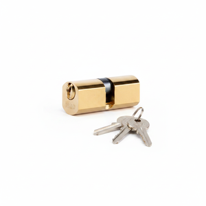 Dispositivo di Bloccaggio ISEO 54/27x27/8400 in Ottone Sfaccettato D22 mm, Prodotto in Italia - Product Image 2