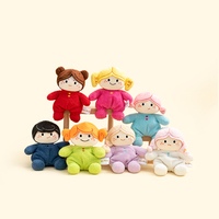 Porte-clés en peluche personnages mignons Planet Baby, plusieurs couleurs, mini poupée en peluche, breloque de sac, pendentif en peluche doux pour cadeau, vente en gros