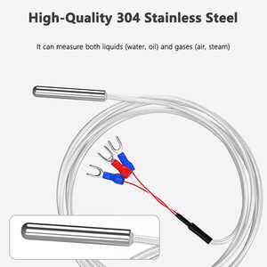 <strong>PT100</strong> Industrial High-<strong>Temperature</strong> <strong>Sensor</strong> Platinum Resistance Thermometer (PRT) PT1000 <strong>Temperature</strong> Transmitter protection IP68 - Product Image 5