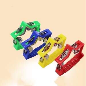Wholesale Dance Teaching Aid Orff <b>Percussion</b> <b>Instrument</b> Five-pointed Star Bell Hand Shake Bell for Baby and Kids Performance - Product Image 3