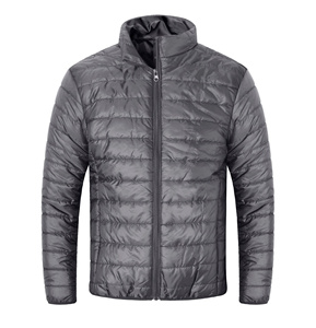 <span class=keywords><strong>Essentials</strong></span> Chaqueta <span class=keywords><strong>de</strong></span> algodón <span class=keywords><strong>de</strong></span> <span class=keywords><strong>plumón</strong></span> resistente al agua <span class=keywords><strong>de</strong></span> manga larga ligera para hombre y mujer - Product Image 3