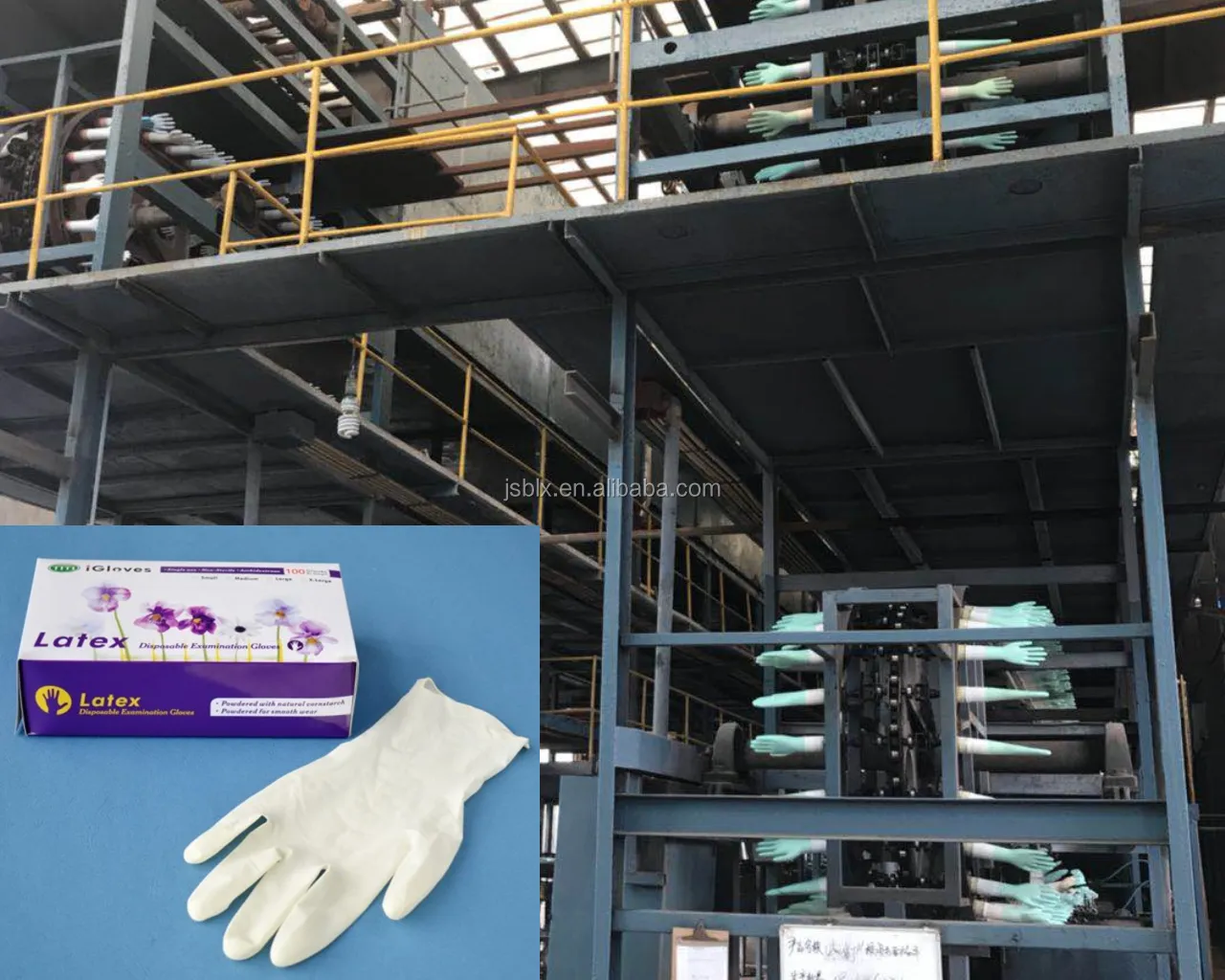 Gants en latex machine de trempage gants faisant la machine 2020