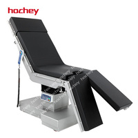Mesa de Operaciones Electrohidráulica HOCHEY MEDICAL con Posición de Flexión y Anti-Flexión, Reinicio con un Solo Botón, Compatible con Rayos X en Forma de C