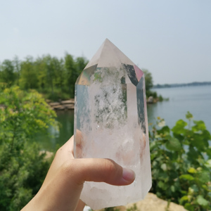 Torre de cuarzo transparente natural de gran tamaño, cristales de <span class=keywords><strong>roca</strong></span>, Varita curativa - Product Image 2