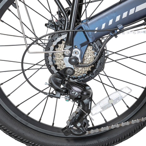<span class=keywords><strong>JOYKIE</strong></span> HILAND Bicicleta Eléctrica Plegable de Alta Calidad, Marco de Suspensión Completa, Freno de Disco Doble, 7 Velocidades, 20 Pulgadas, Superventas - Product Image 3
