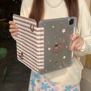 เคสไอแพดลายลูกสุนัขน่ารักสำหรับ <span class=keywords><strong>iPad</strong></span> Air, Mini6 <span class=keywords><strong>Pro</strong></span> 13 นิ้ว, Y-Fold รุ่นที่ 10 ดีไซน์ป้องกันการงอ พร้อมช่องใส่ปากกา - Product Image 3