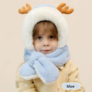 Nuevo Estilo de Moda, Bufanda de Pelo Sintético de Poliéster Cálida y de Alta Calidad, Gorro de Felpa para Niños, a Prueba de Viento, Lindo Gorro de Navidad para Bebés - Product Image 2