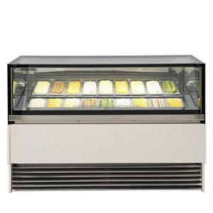 Congélateur commercial pour aliments cuisinés, vitrine réfrigérée pour gâteaux et desserts de boulangerie - Product Image 6