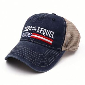 Design Customizable 3D Embroidered Logo High Quality 5 Panel Curved Brim Gorras Two Tone 100% Cotton Baseball Caps Hat OEM <b>Frame</b> - Product Image 3