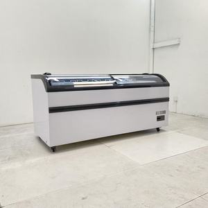 Congélateur Horizontal Combiné Moderne pour Îlot de Supermarché Européen, Vitrine Réfrigérée en Gros - Product Image 1