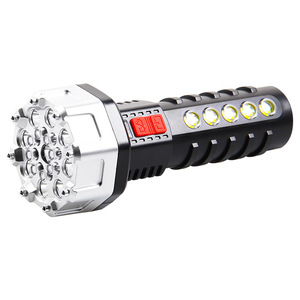 ไฟฉาย LED แบบ COB แบตเตอรี่แบบชาร์จไฟได้ อลูมิเนียมอัลลอยด์ ปรับความสว่างได้ แสงสีขาวสำหรับใช้งานกลางแจ้ง - Product Image 5