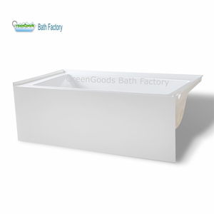 Jupe rectangulaire à <span class=keywords><strong>droite</strong></span> 60x32 pouces, tissu <span class=keywords><strong>acrylique</strong></span>, tablier d'immersion, <span class=keywords><strong>baignoire</strong></span> - Product Image 1