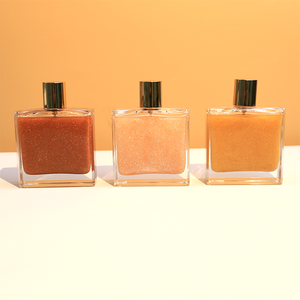 Wholesale Custom Vegan Private Label Custom Highlighter Makeup Bronzer Skin Glow Body Glitter Liquid Body Shimmer <b>Oil</b> - Product Image 1