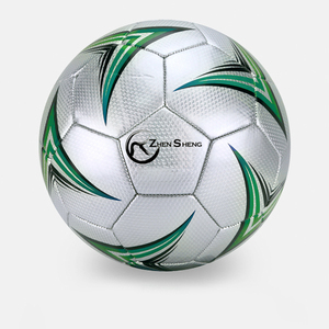 Balón de Fútbol Profesional Zhensheng con Logotipo Personalizado, Tamaño 5, Balón de Fútbol de Cuero para Entrenamiento y Partidos, Balones de Fútbol OEM al por Mayor - Product Image 2
