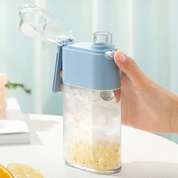Tasse à café innovante, cadeau de Noël, bouteille d'eau, tasse en Tritan, jolie tasse de voyage pour l'extérieur, tasse isotherme réutilisable, lait chaud