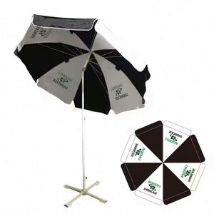 Sombrilla Impermeable para Exteriores de 3x4 Metros, Sombrilla de Viaje Resistente al Viento, Sombrilla de Alquiler para Playa - Product Image 3