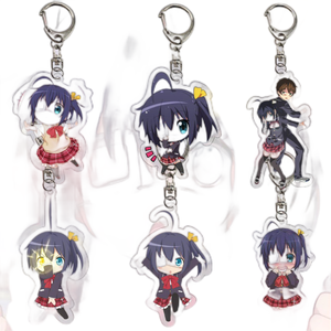 10 Styles Chuunibyou démo Koi Ga Shita Miss kobayashi's Dragon Maid Kanna Kamui Anime porte-clés acrylique bijoux Anime accessoires - Product Image 1
