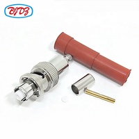 Connecteur de câble coaxial RF Haute tension 5000V Connecteur mâle SHV pour câble RG59