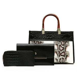 Nouveau Sac à Main <span class=keywords><strong>Femme</strong></span> en Cuir Façon Croco, Grand Sac Fourre-Tout à Bandoulière pour <span class=keywords><strong>Femme</strong></span>, Idéal pour le Quotidien - Product Image 1