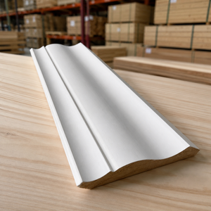 Ensemble de plinthes en pin apprêté blanc pour la construction résidentielle et commerciale – Vente en gros de matériaux de construction - Product Image 4