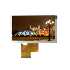 หน้าจอแสดงผล TFT LCD ขนาด 5 นิ้ว ความละเอียด 800*480 อินเทอร์เฟซ RGB ความสว่าง 500cd/m² แผงจอแสดงผลอุตสาหกรรม - Product Image 4