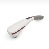 Masajeador de Mano Recargable, Inalámbrico, Portátil y Multifuncional, Martillo de Masaje Eléctrico para Espalda